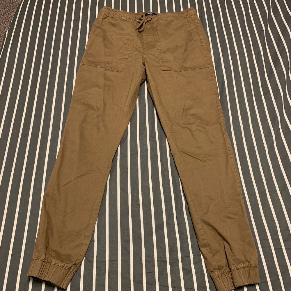 George Khaki Joggers